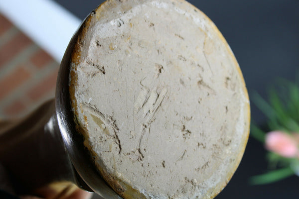 French chalkware art deco madonna figurine statue