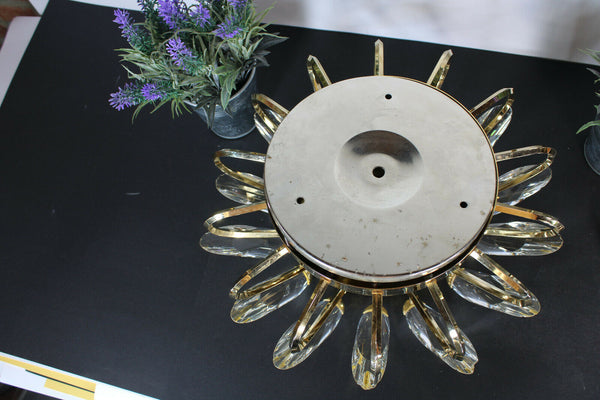 Hollywood regengy 1970 Flush Mount lamp Oscar Torlasco for Stilkronen rare n2