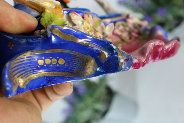 Antique 19thc vieux paris porcelain inkwell attr jacob petit