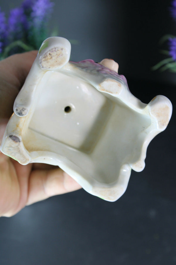 rare antique vieux paris porcelain madonna child figurine statue religious angel