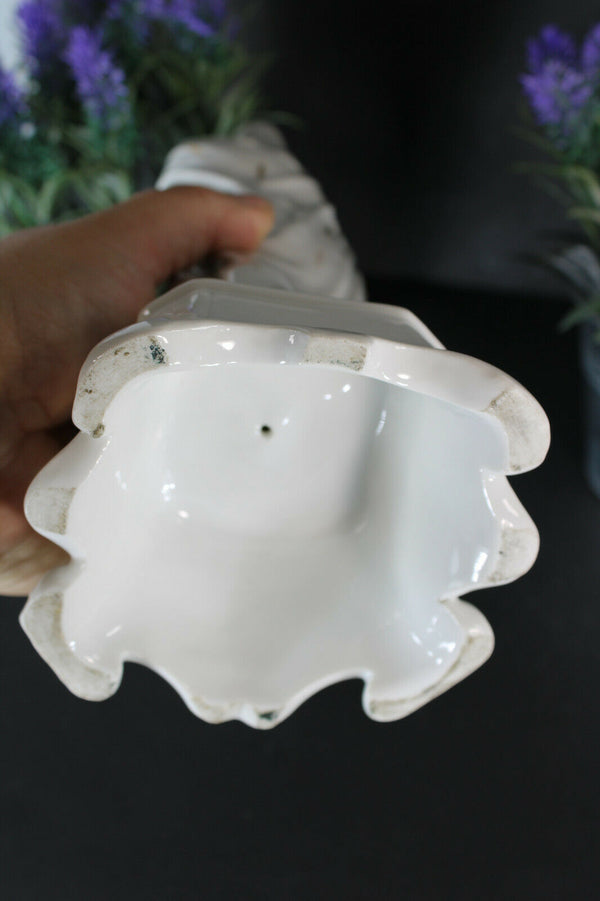 Antique vieux paris 19thc madonna mary figurine statue religious