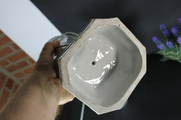 Antique large French vieux paris porcelain holy saint joseph figurine statue