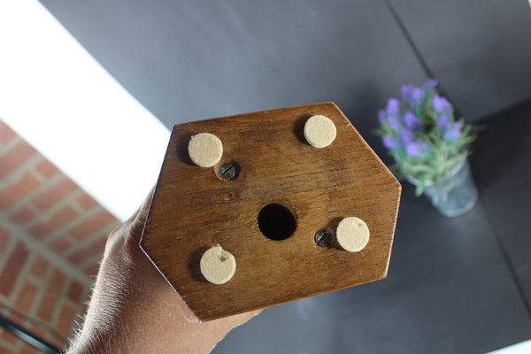 Antique Malines flemish wood carved statue mary burgundy religious