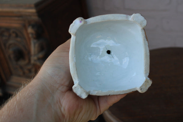 Rare antique Vieux paris porcelain statue mary of Filippsburg religious