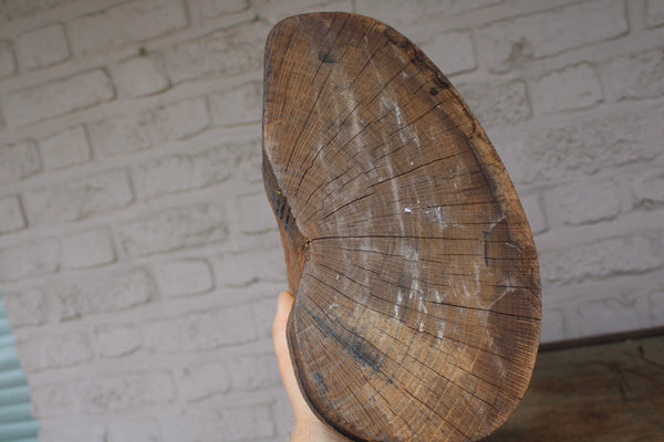 Antique 1800s wood carved pieta sculpture statue jesus religious rare