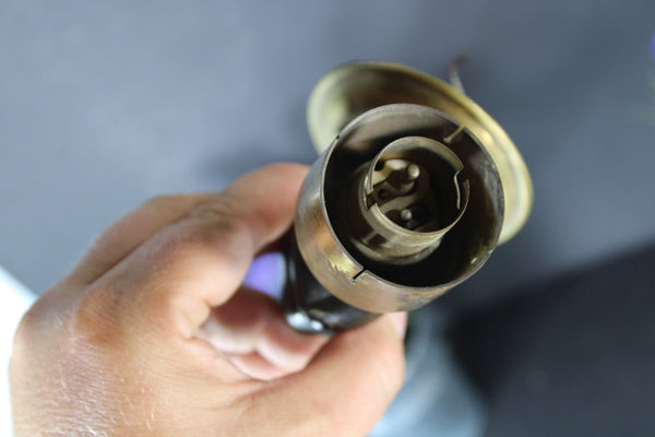 pair bronze maison charles Wall lights sconces hand form