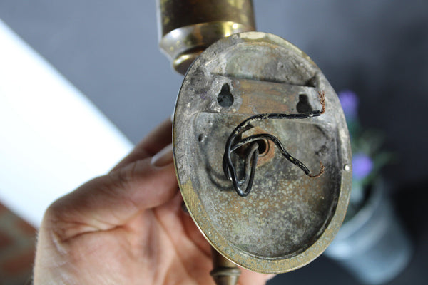 pair bronze maison charles Wall lights sconces hand form