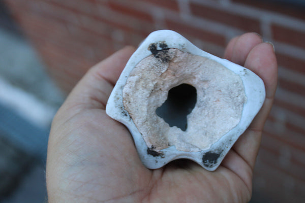 Antique french vieux paris porcelain madonna child figurine statue religious