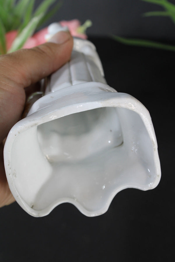 Antique vieux paris porcelain saint ROCH figurine statue religious