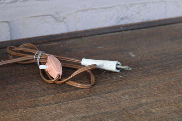 Antique pair spelter on marble base lady amphore vase lamps statue