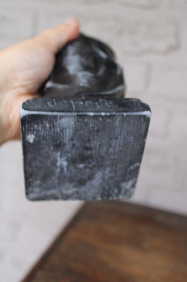 Antique ceramic notre dame de recollets madonna figurine statue