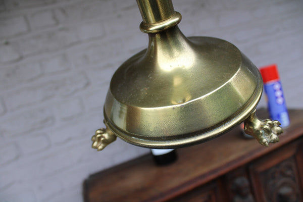 Antique brass altar church crucifix