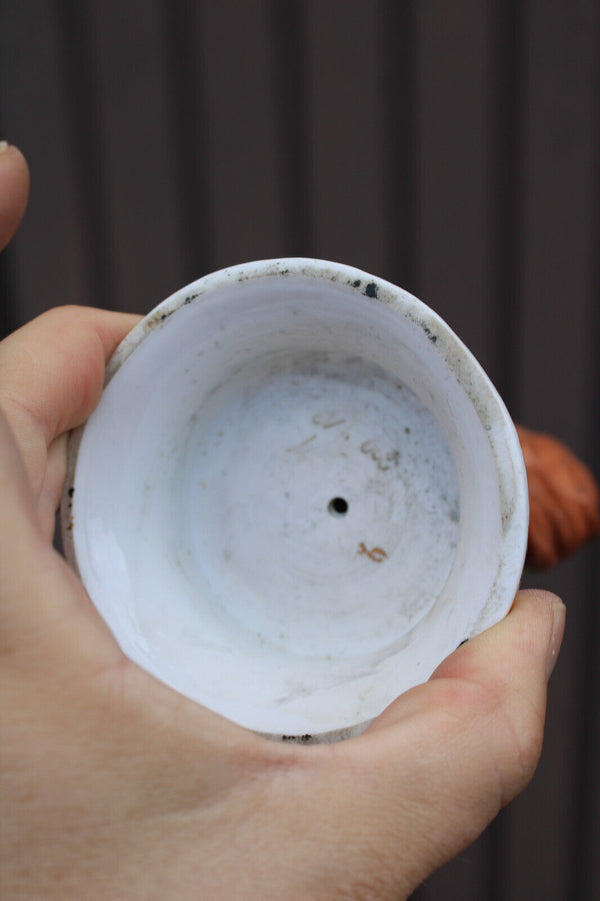 Antique french vieux paris porcelain bisque saint joseph satue