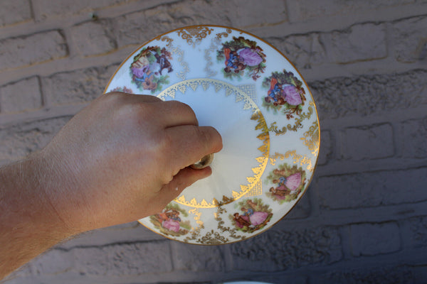 German bavaria porcelain marked Victorian scenes bowl tureen