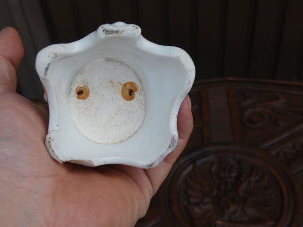 Antique Vieux paris porcelain madonna religious figurine statue