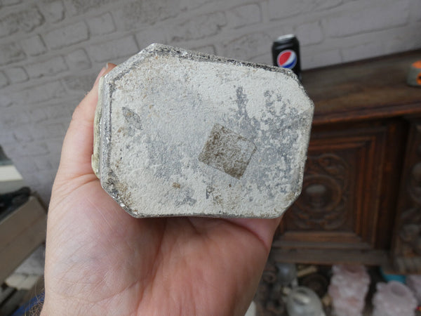 Antique stoneware saint Donatius statue figurine religious patron thunderstorms