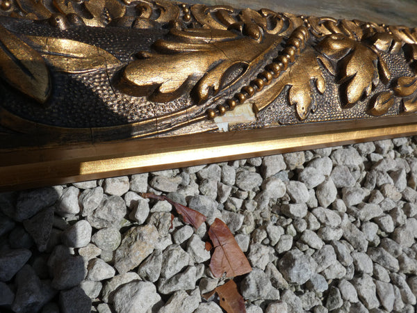 Jef Louis Van Leemputten (1865 - 1948) Flemish school oil canvas painting sheep