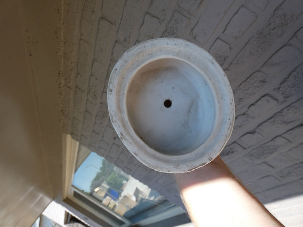 Antique German bisque porcelain saint anthony statue figurine religious