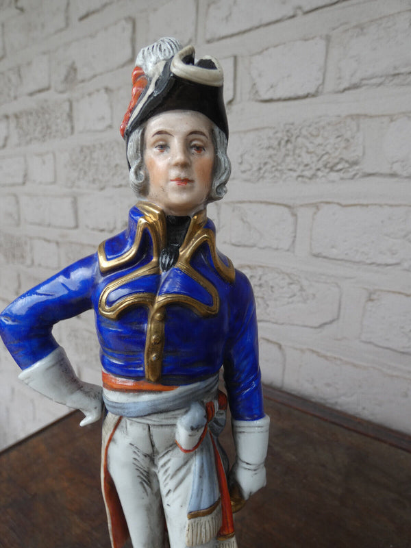 German scheibe alsbach marked porcelain napoleon general Dumouriez