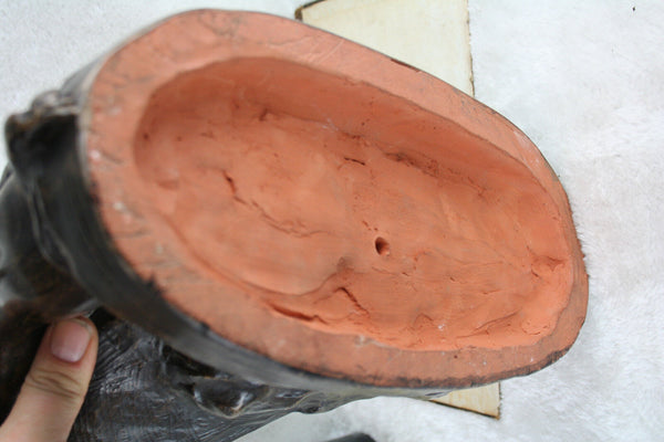 French TerraCotta Sculpture Cherubs putti playing Magnier marked group