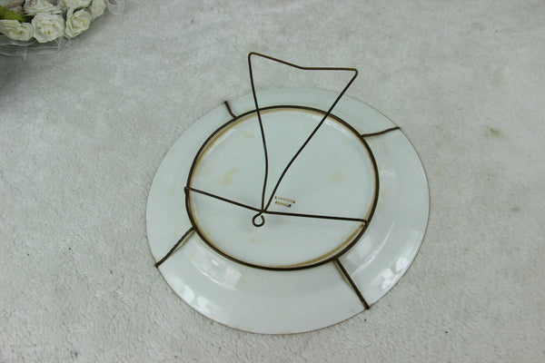 Set 3 French LIMOGES porcelain marked Plates Napeleon Josephine Aiglon portrait