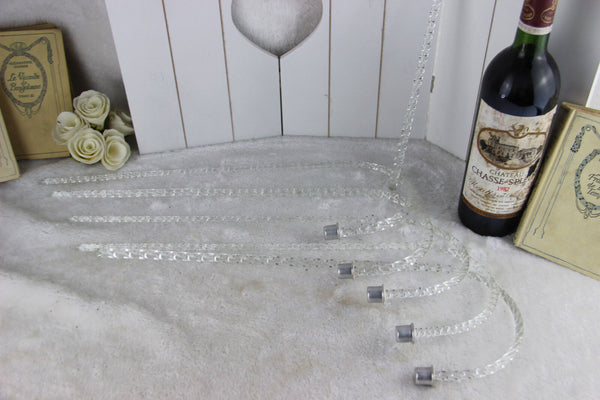 1x Italian Murano barovier toso glass Drops replacement parts chandelier