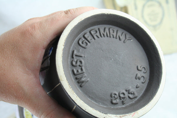 1950's West germany marked VASE pottery rare model with