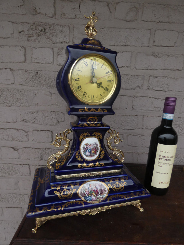 Vintage porcelain Mantel clock