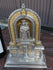 Vintage religious chapel niche Madonna statue 1970