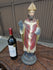 Antique french chalk statue of Saint pope Cornelius