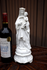 Antique french bisque porcelain madonna child statue