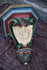 Antique Rococo chalk Religious church console Societas Jesu Jesuits symbol