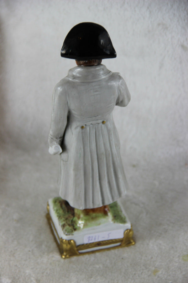 German Scheibe alsbach porcelain napoleon statue figurine