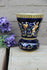 French GIEN marked porcelain mythological faun putti scene Vase