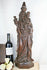 18th/19th HUGE XXL Antique French Wood oak carved MAdonna statue church