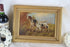 Belgian listed artist SCHOUTEN paul hunting dogs oil canvas painting