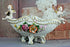 German porcelain centerpiece putti angels bowl floral schierholz plaue