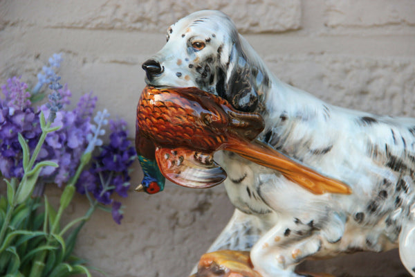 Royal Doulton hunting dog setter figurine statue signed HN2529