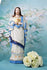 French Biscuit Holy Sacred Heart Joseph statue figurine beautiful colours