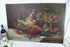 Top listed Belgian artist SCHOUTEN oil panel painting hunting trophy still life