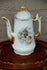 Antique French porcelain putti angels scene romantic coffee tea pot