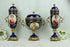 Rare French Napoleon Josephine portrait Vase Centerpiece Limoges porcelain set