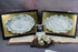 Beautiful PAIR Porcelain bisque frame plaques  gianni Visentin sculpture signed