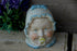 Antique german bisque porcelain baby face child lidded box rare marked