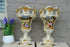 PAIR Antique 19thc Vieux paris porcelain Vases dragon gothic victorian rare