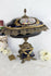 HUGE french Limoges marked Porcelain bronze centerpiece coupe table victorian