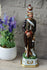 Large Napoleonic capodimonte porcelain Soldier officer figurine statue