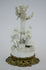 Antique 19th c french SEVRES marked Bisque porcelain Group statue apple picking