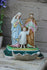 Antique French paris porcelain soft pastel colour holy family font religious