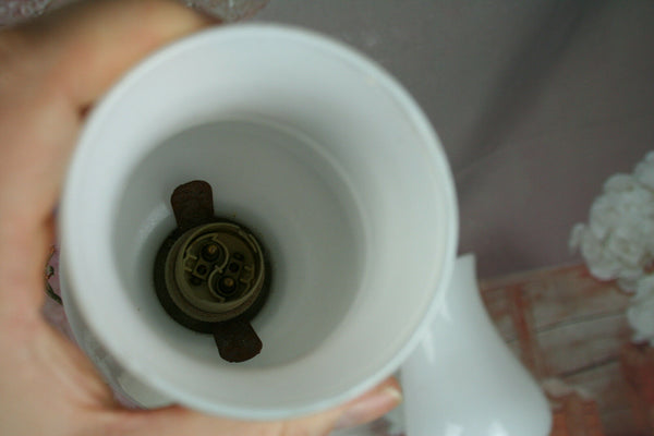 PAIR French empire fish dolphin wall lights sconces silver patina